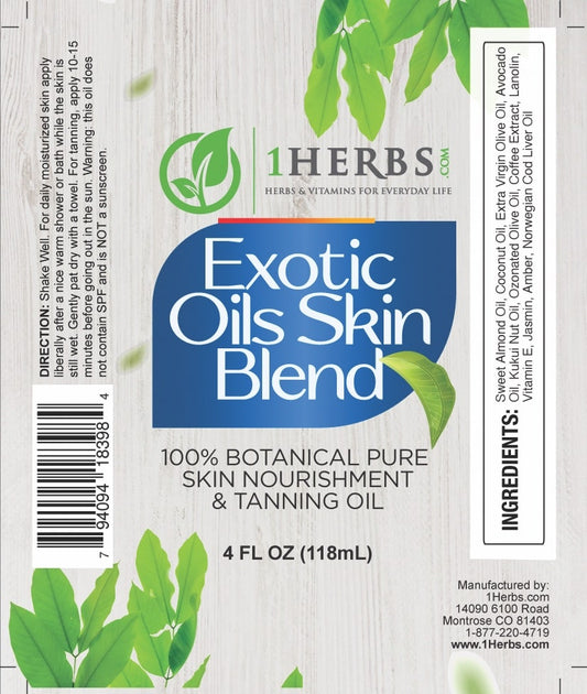 Exotic Oils Skin Blend image 1