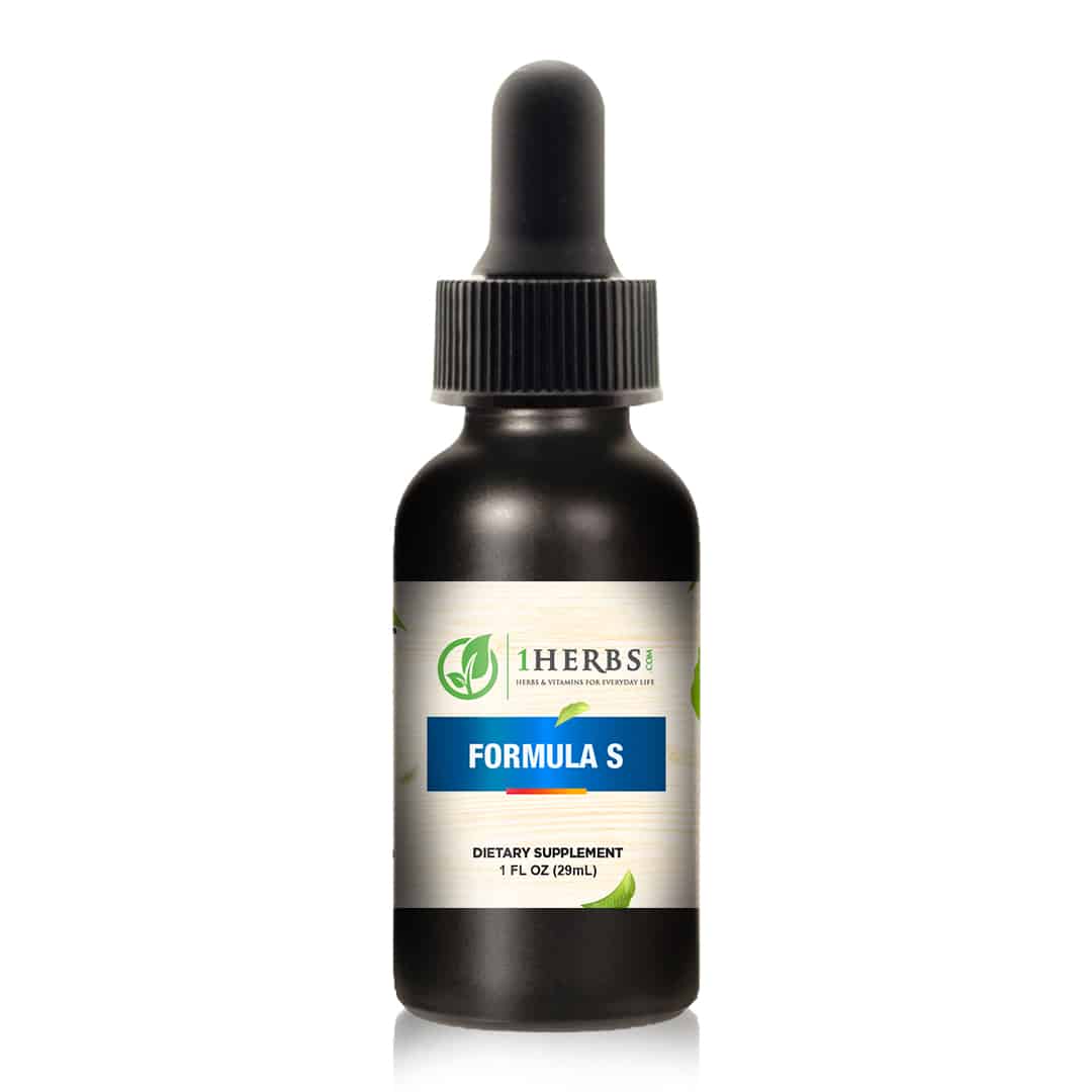 1Herbs Formula S Liquid Herbal Blend – Alcohol-Free Natural Sleep Support