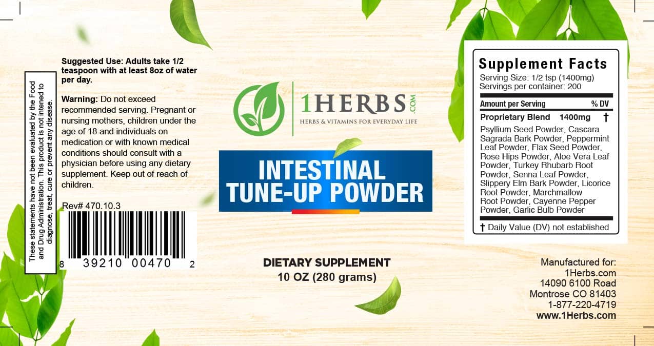 Intestinal Tune-Up 10-Ounce Powder image 1
