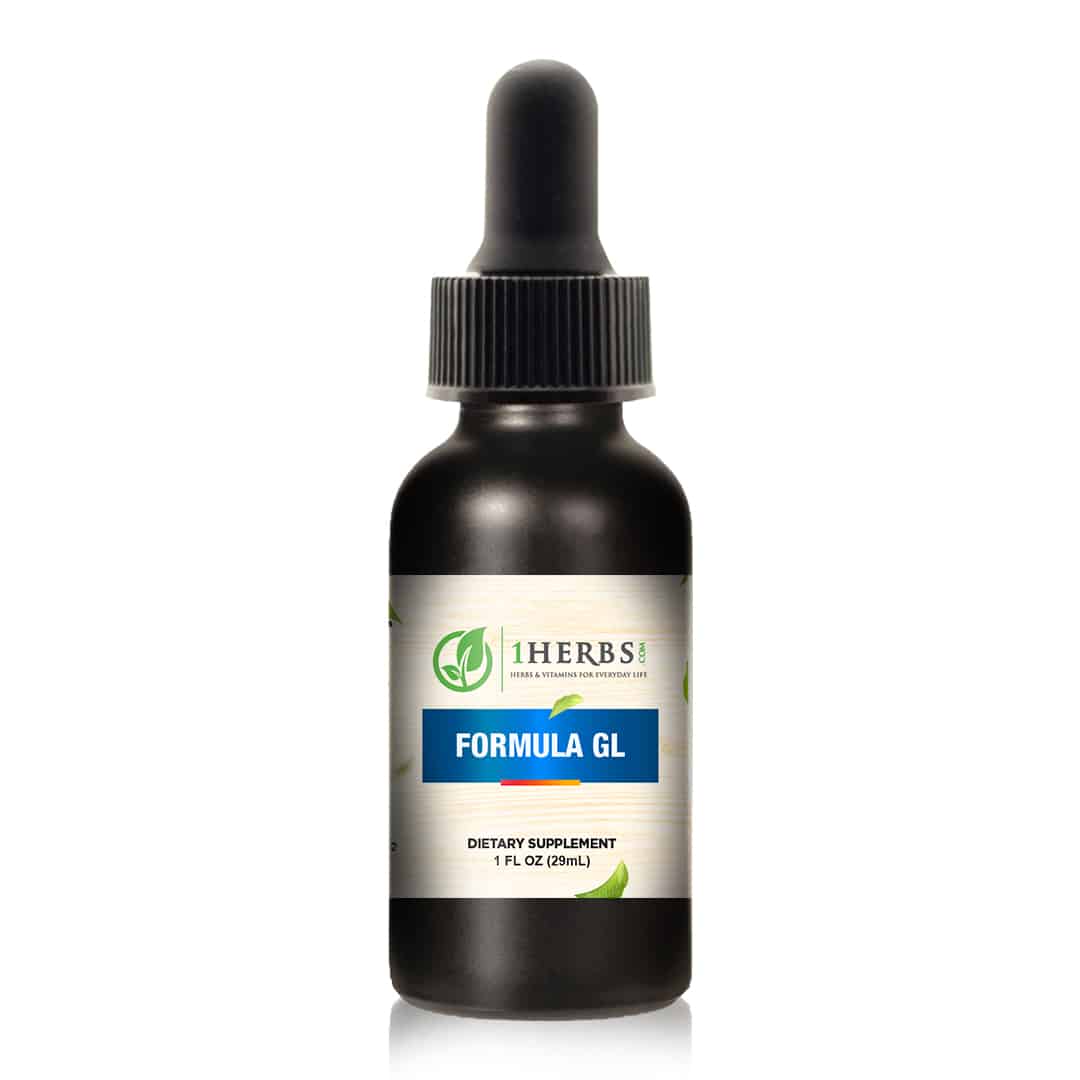 1Herbs Formula GL Liquid Herbal Blend – Alcohol-Free Gland & Endocrine Support