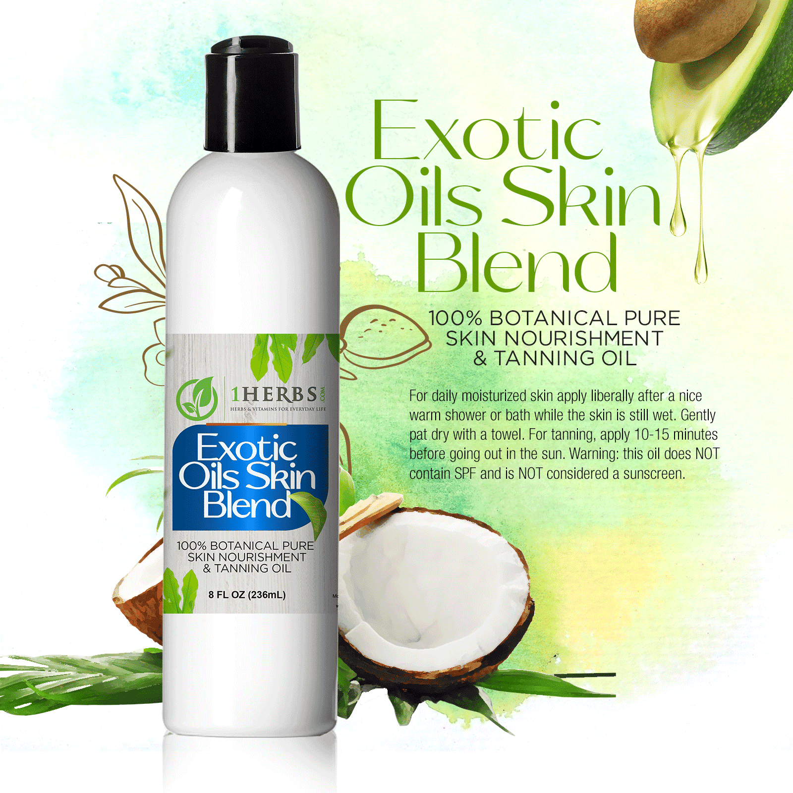 Exotic Oils Skin Blend image 2